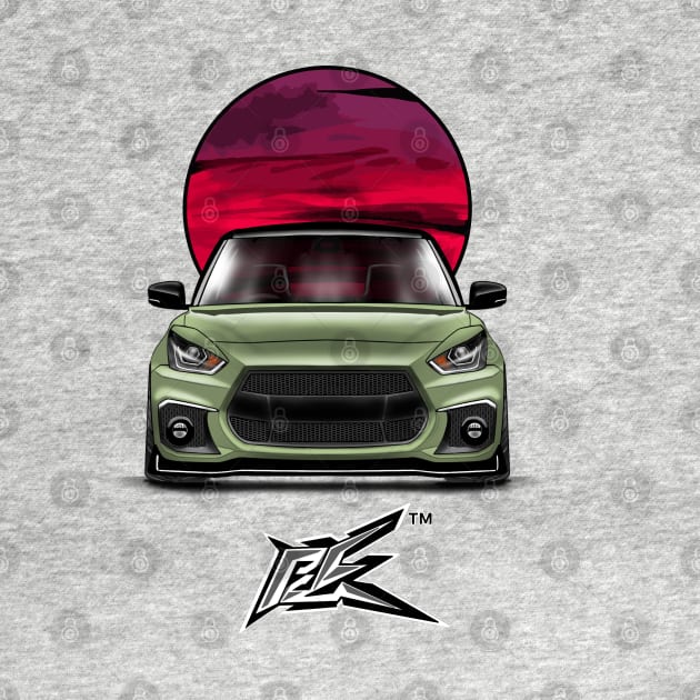 maruti suzuki swift pale green by naquash